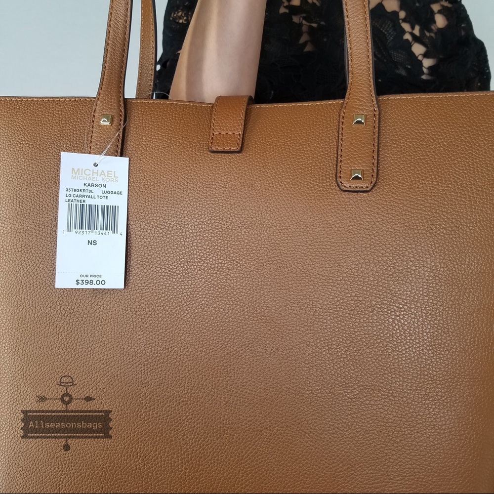 Michael Kors Karson Large Carryall tote Luggage - Picture 6 of 8